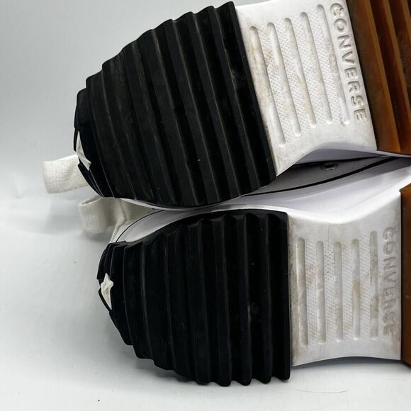 Converse Sneakers Mens 5.5 Womens 7 White Run Star Hike High Top Chuck Taylor - Picture 10 of 13